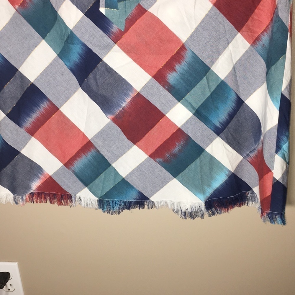 Motherhood summer tank top size large plaid summer tank top baby momma t… - Picture 5 of 10